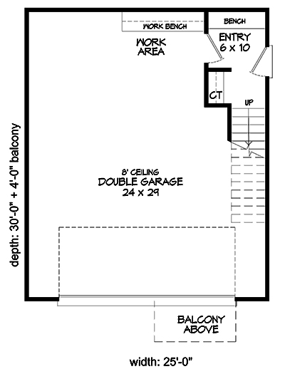 Floor Plan Garage