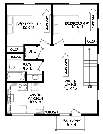 Floor Plan Upper Level