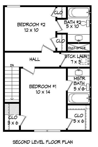 Floor Plan Upper Level