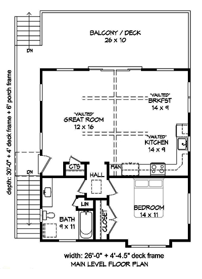 Floor Plan Upper Level
