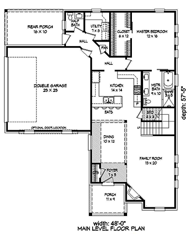 Floor Plan Main Level