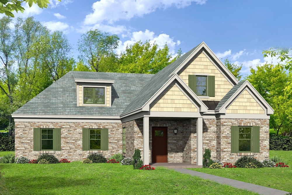 3-Bedroom, 2591 Sq Ft Cottage House - Plan #196-1071 - Front Exterior