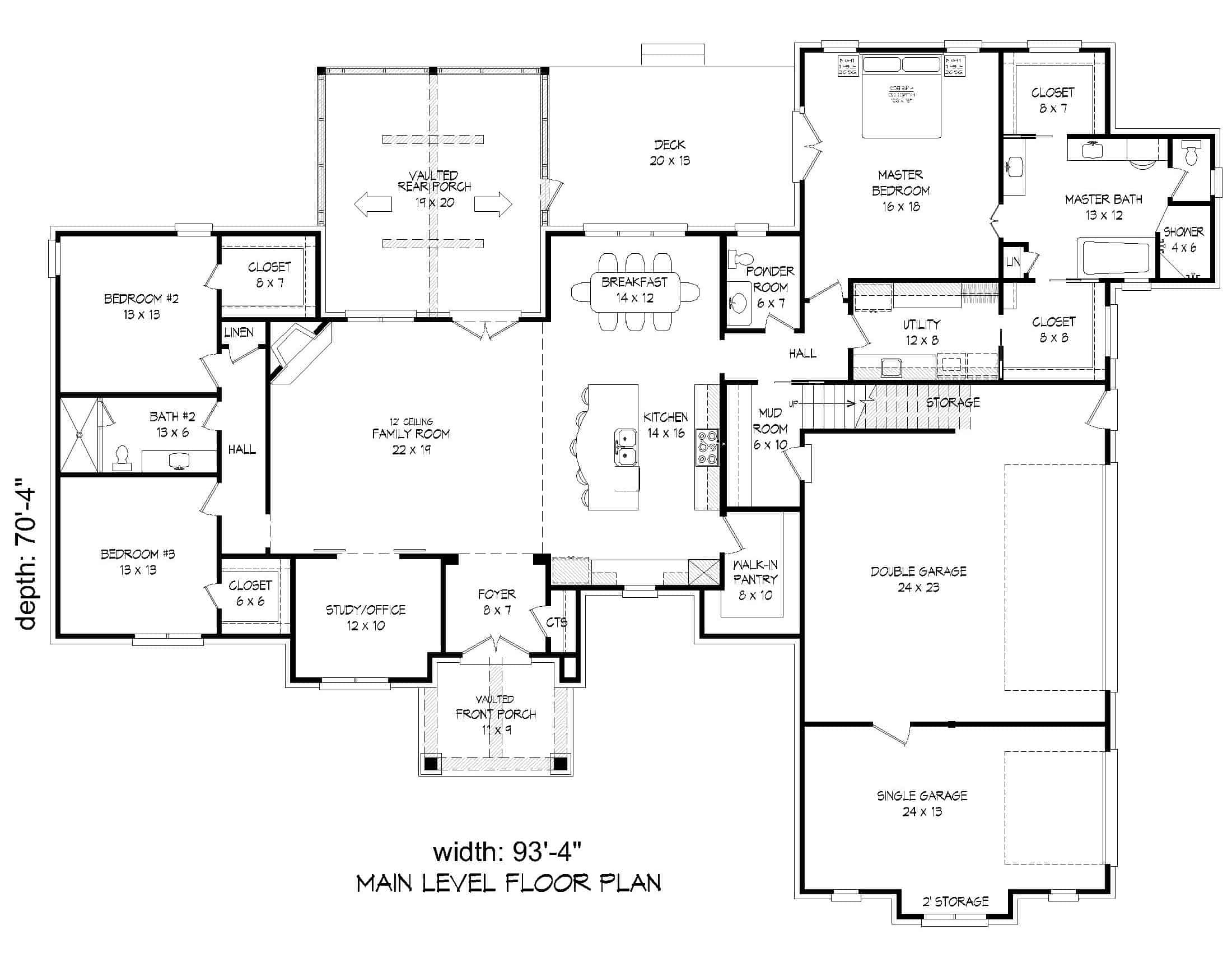 Floor Plan Main Level
