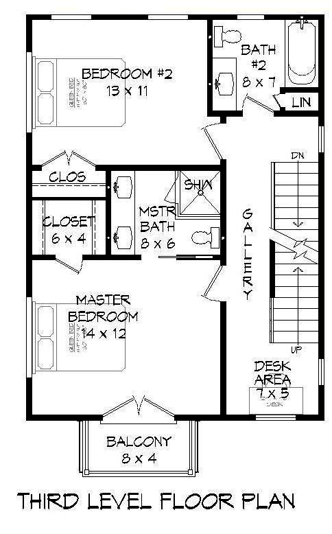 Floor Plan Third Story