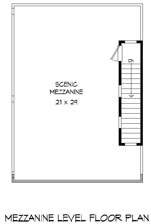 Floor Plan Fourth Story
