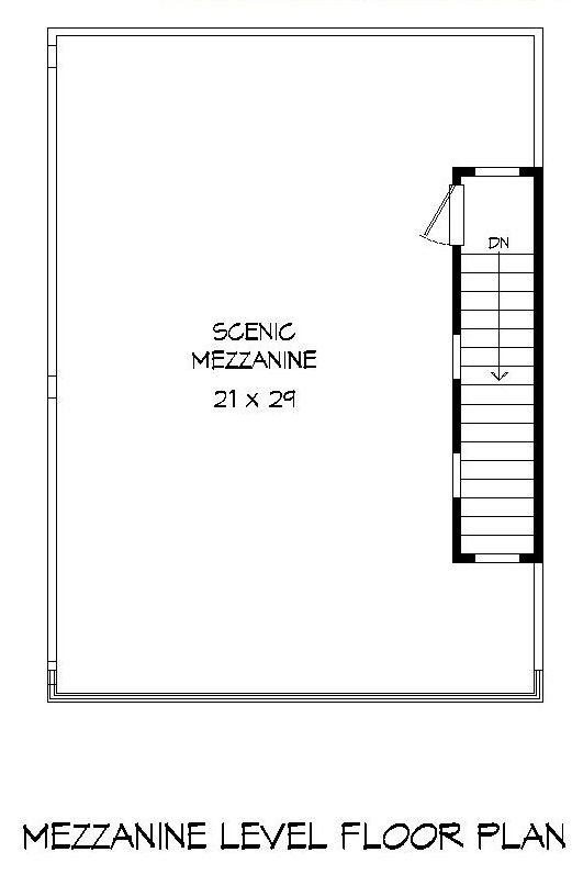 Floor Plan Fourth Story