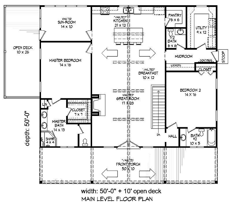Floor Plan Main Level