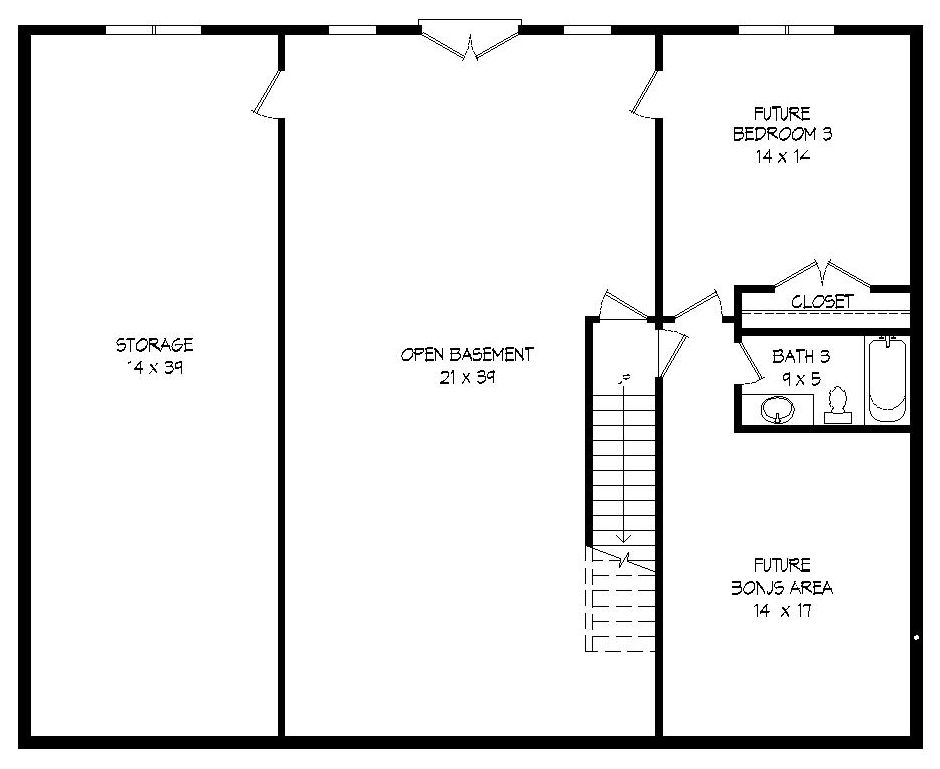 Floor Plan Basement
