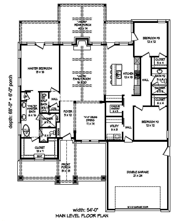 Floor Plan Main Level