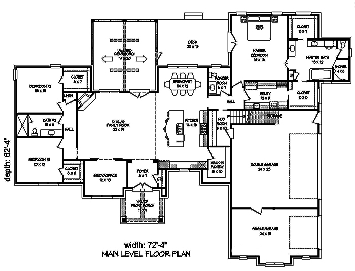 Floor Plan Main Level