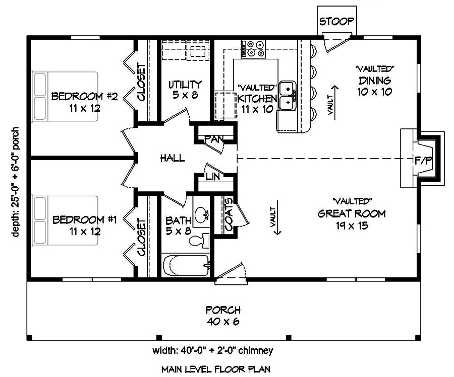 Floor Plan Main Level