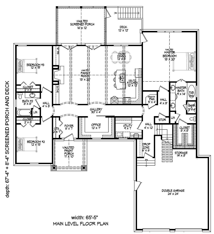 Floor Plan Main Level