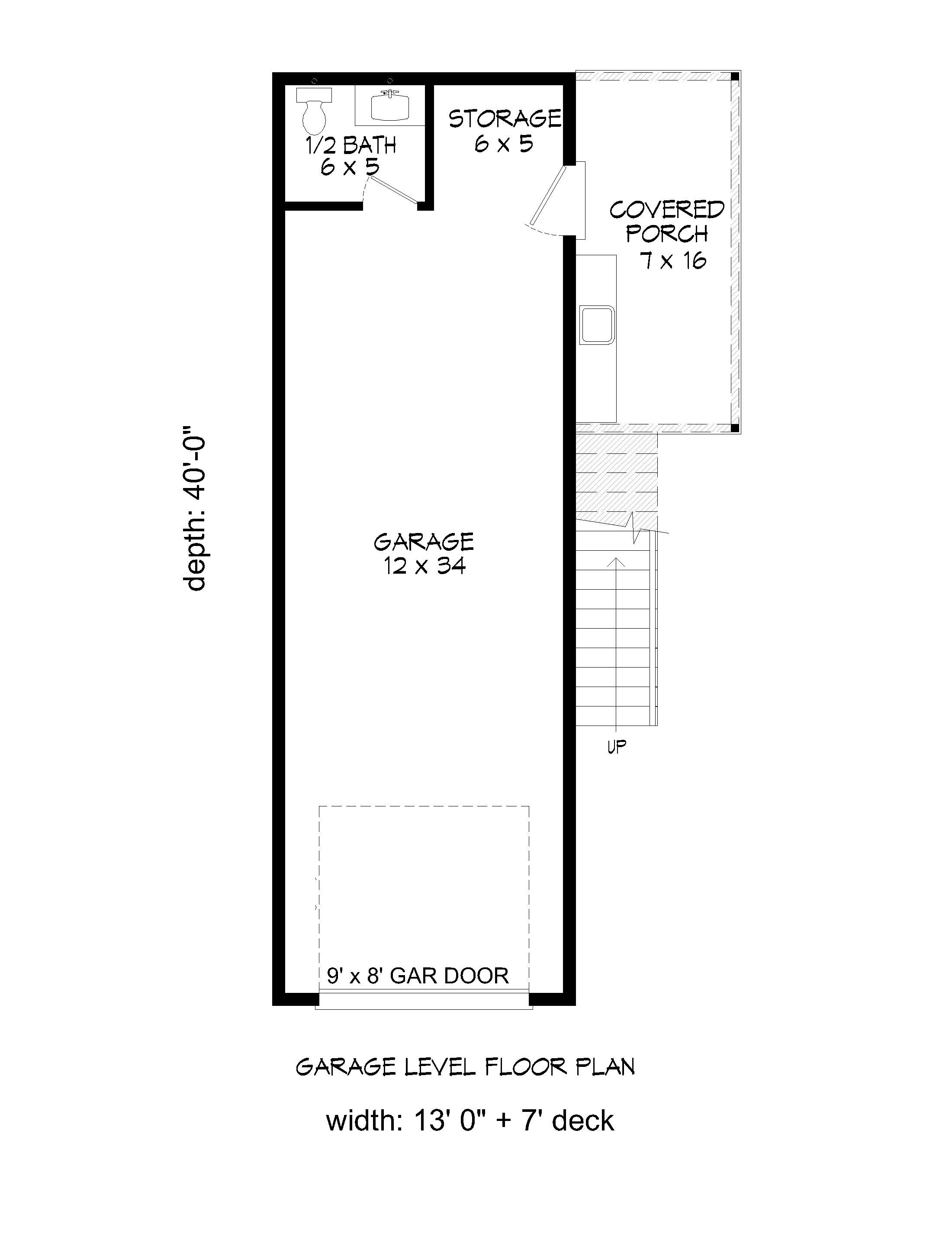 Floor Plan Main Level