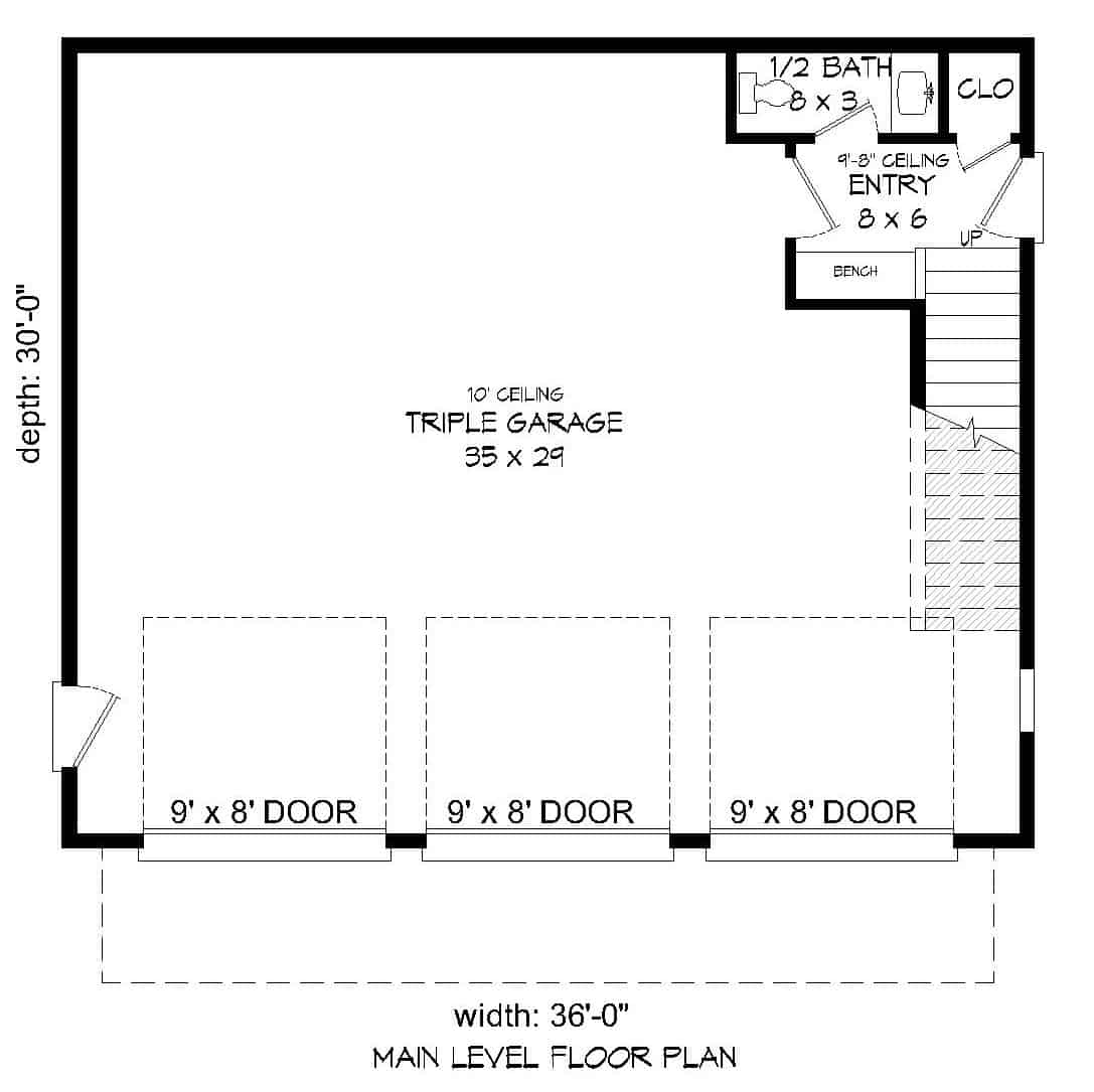 Floor Plan Main Level