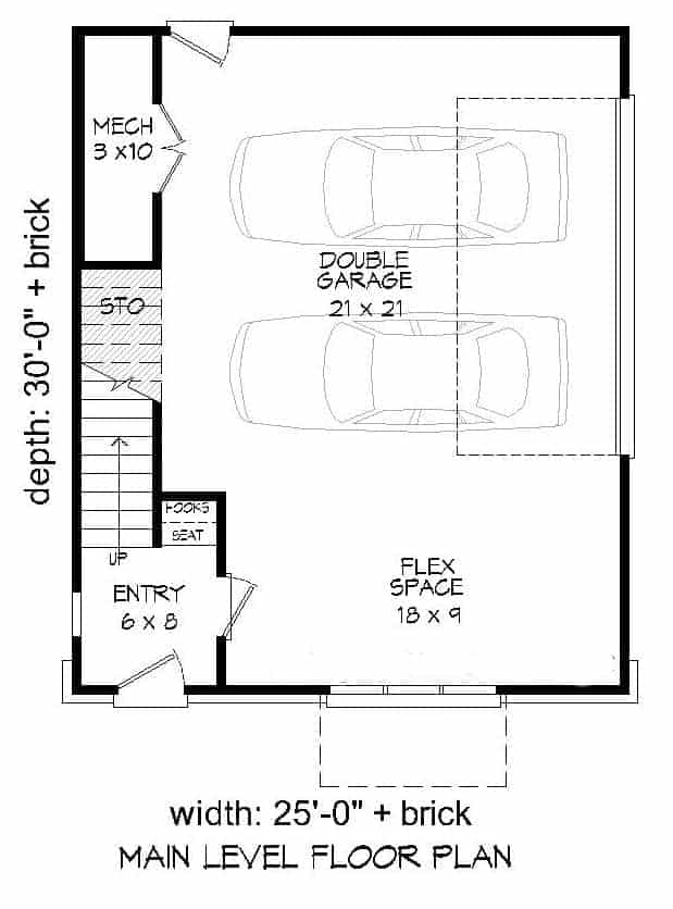 Floor Plan Main Level
