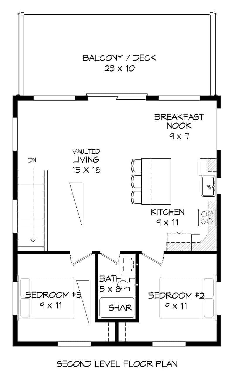 Floor Plan Upper Level