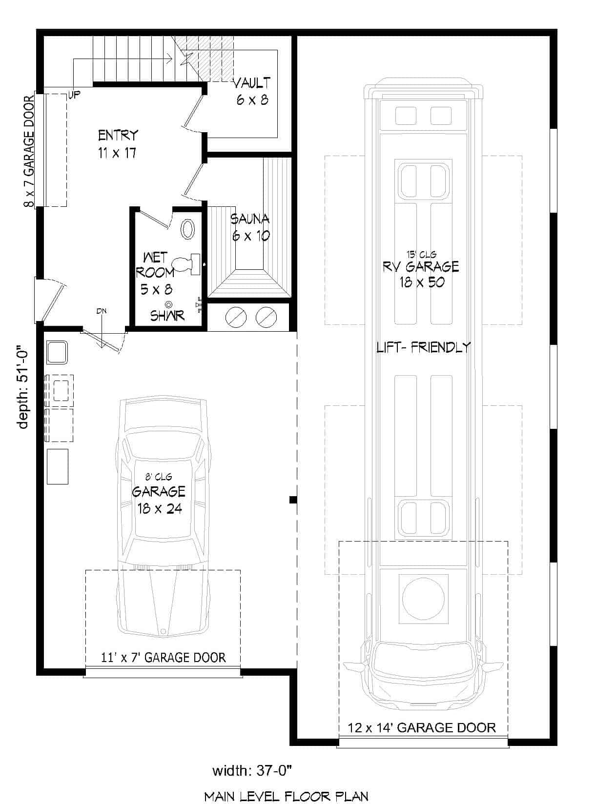 Floor Plan Main Level