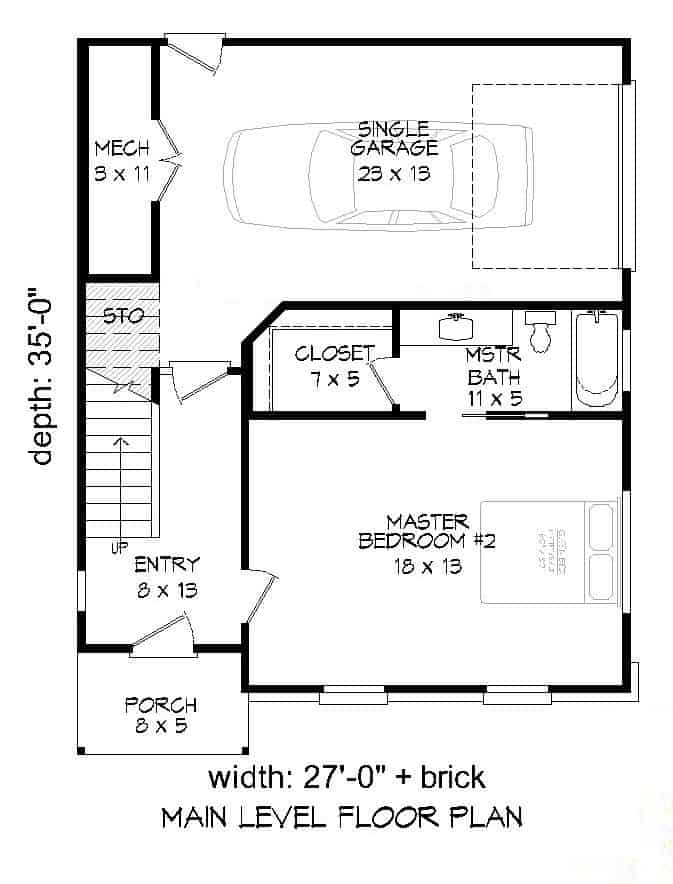 Floor Plan Main Level