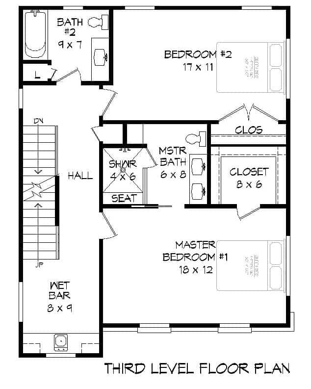 Floor Plan Third Story