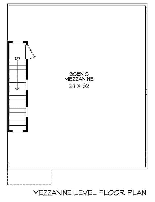 Floor Plan Fourth Story