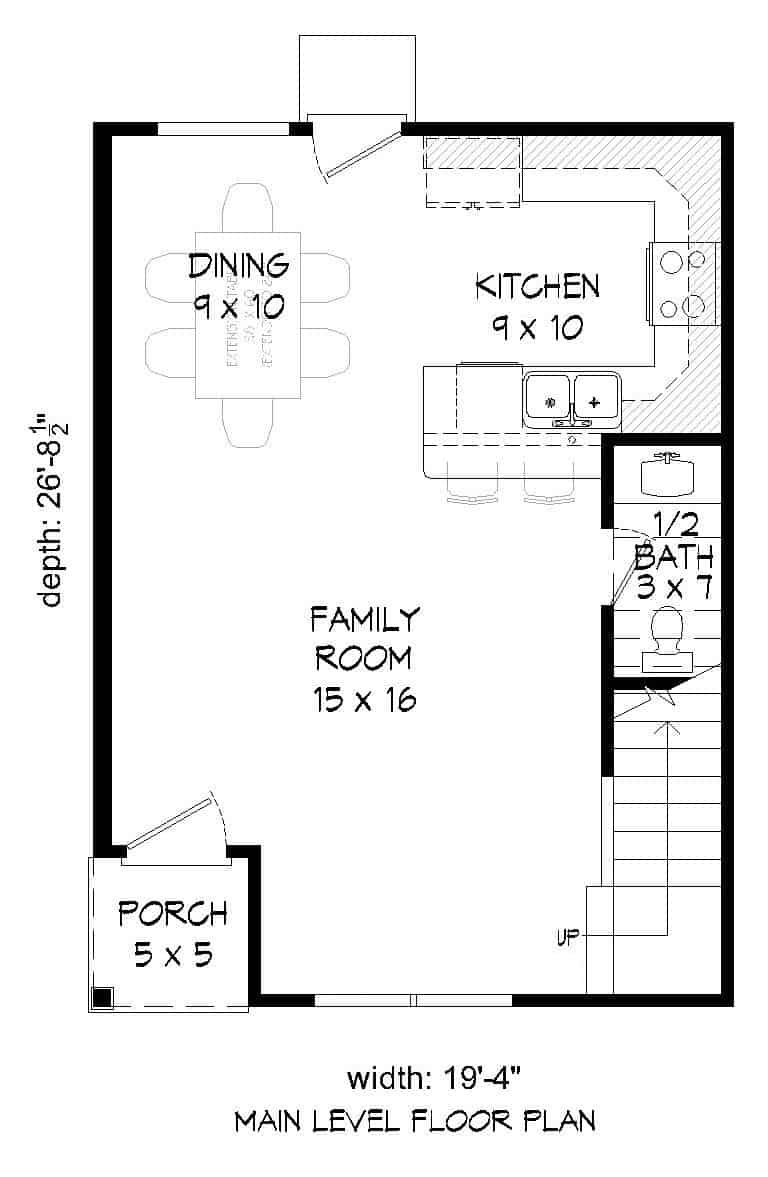 Floor Plan Main Level