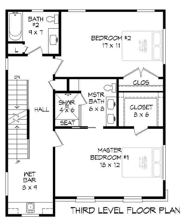 Floor Plan Third Story
