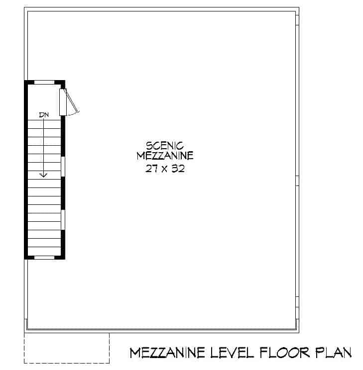 Floor Plan Fourth Story