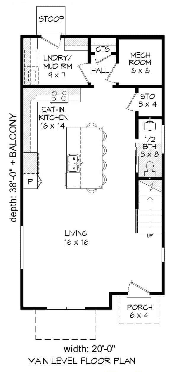 Floor Plan Main Level