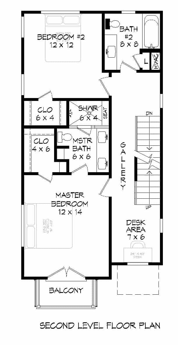 Floor Plan Upper Level