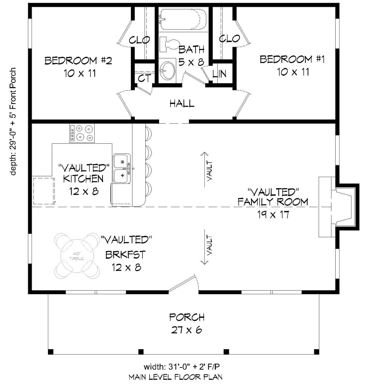 Floor Plan Main Level