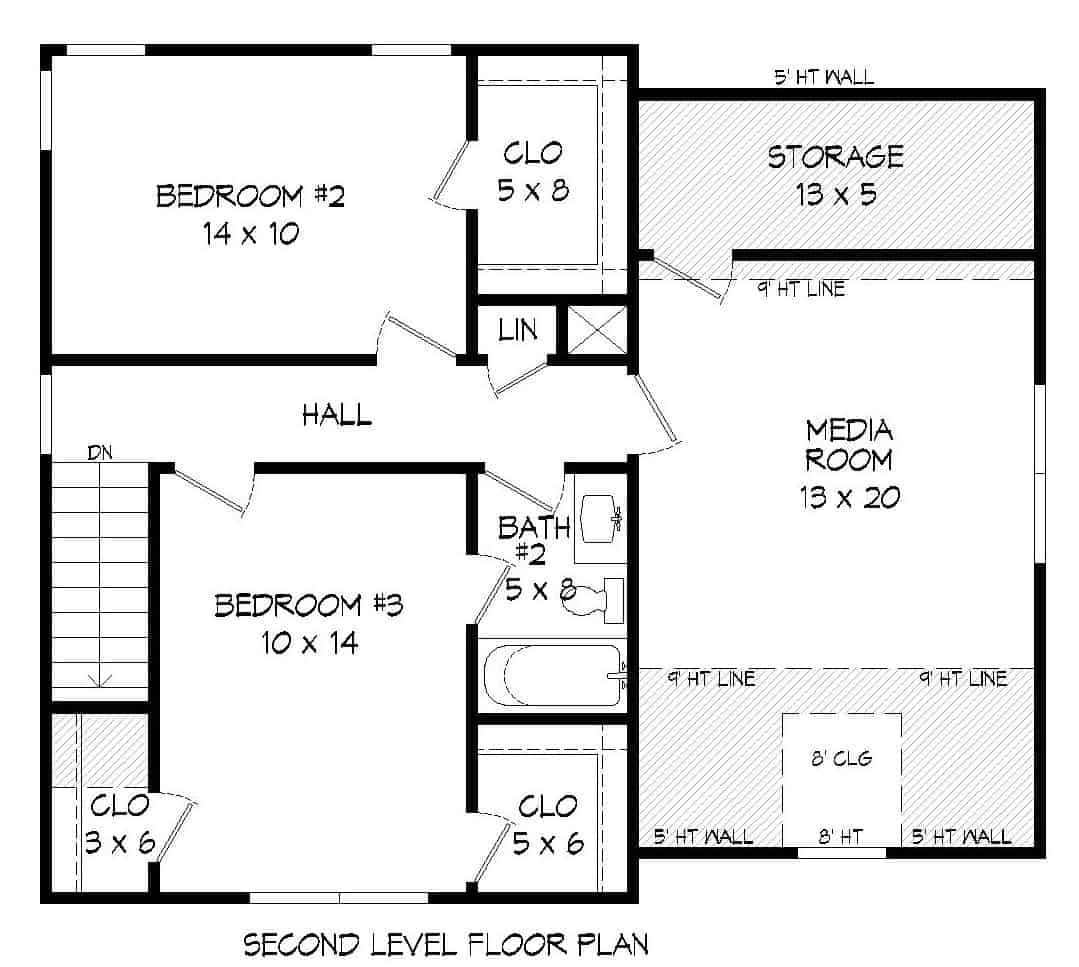 Floor Plan Upper Level