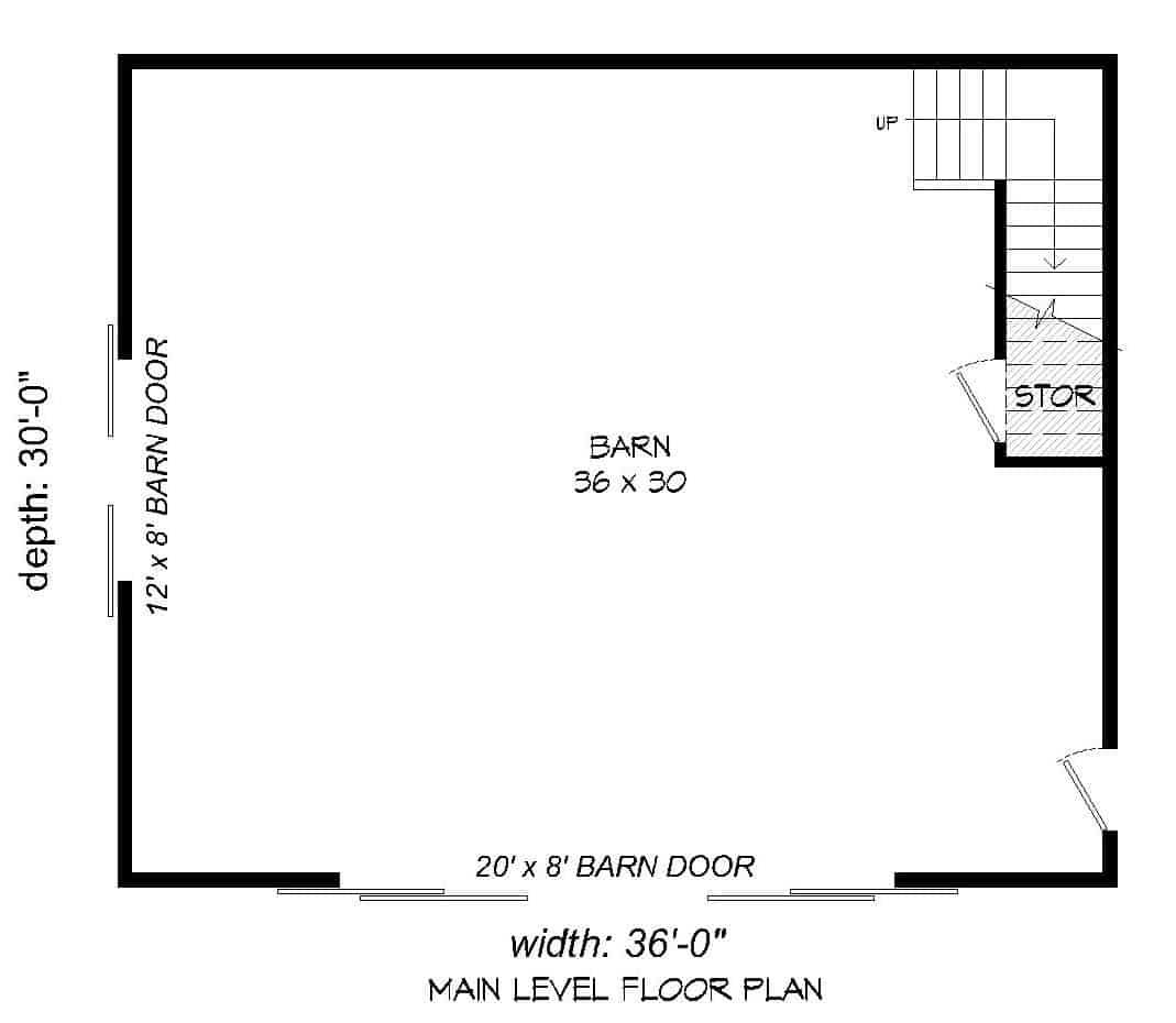 Floor Plan Main Level