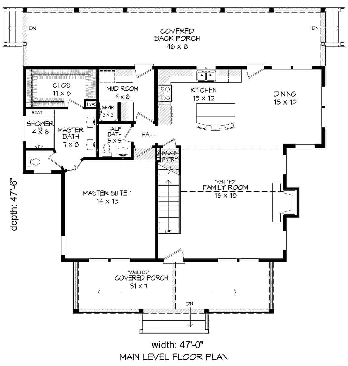 Floor Plan Main Level