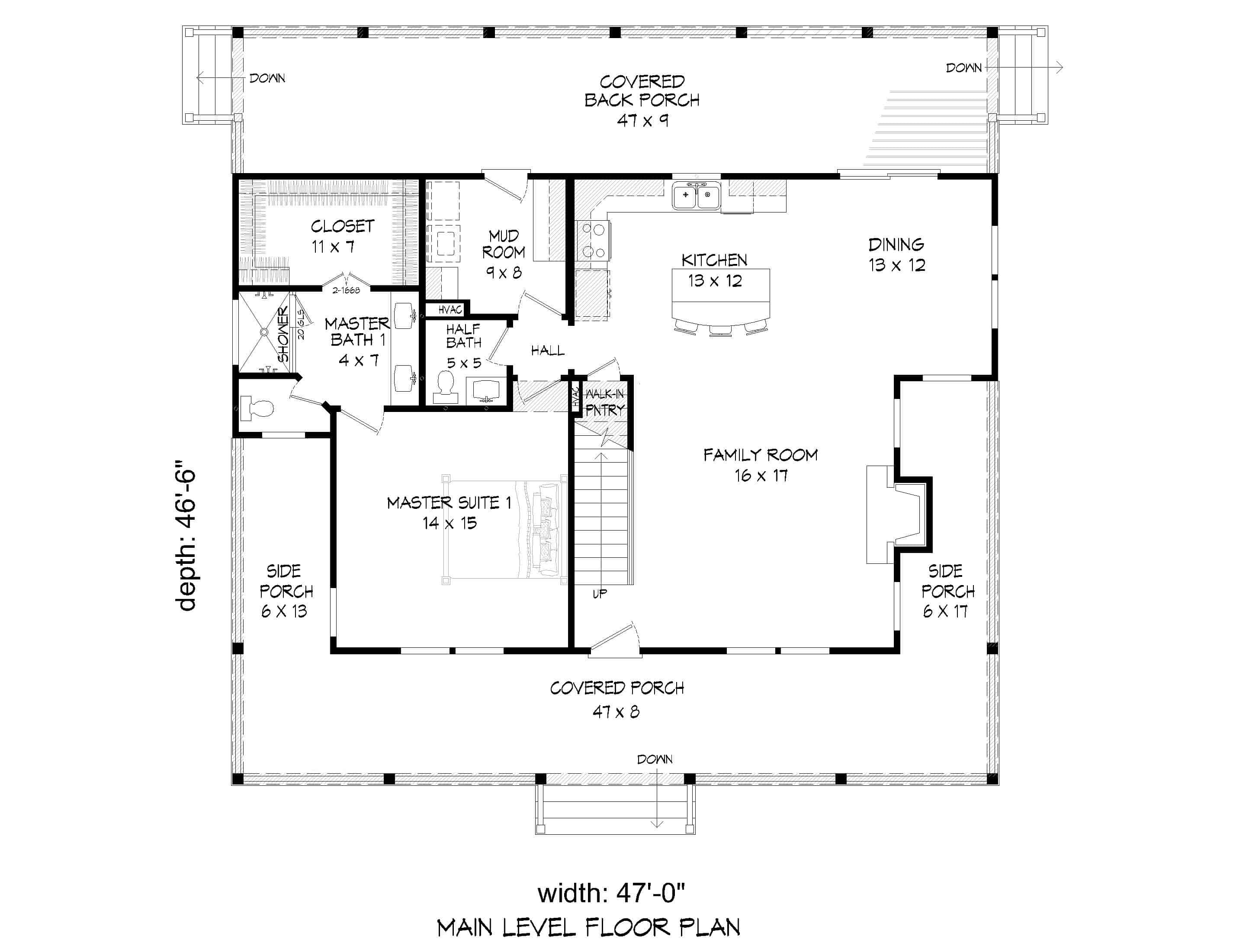 Floor Plan Main Level