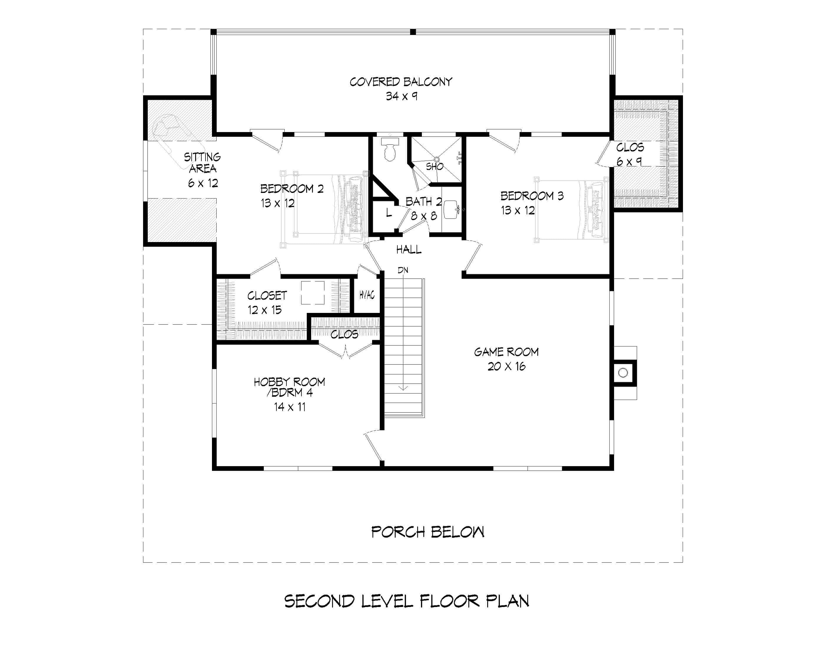 Floor Plan Upper Level