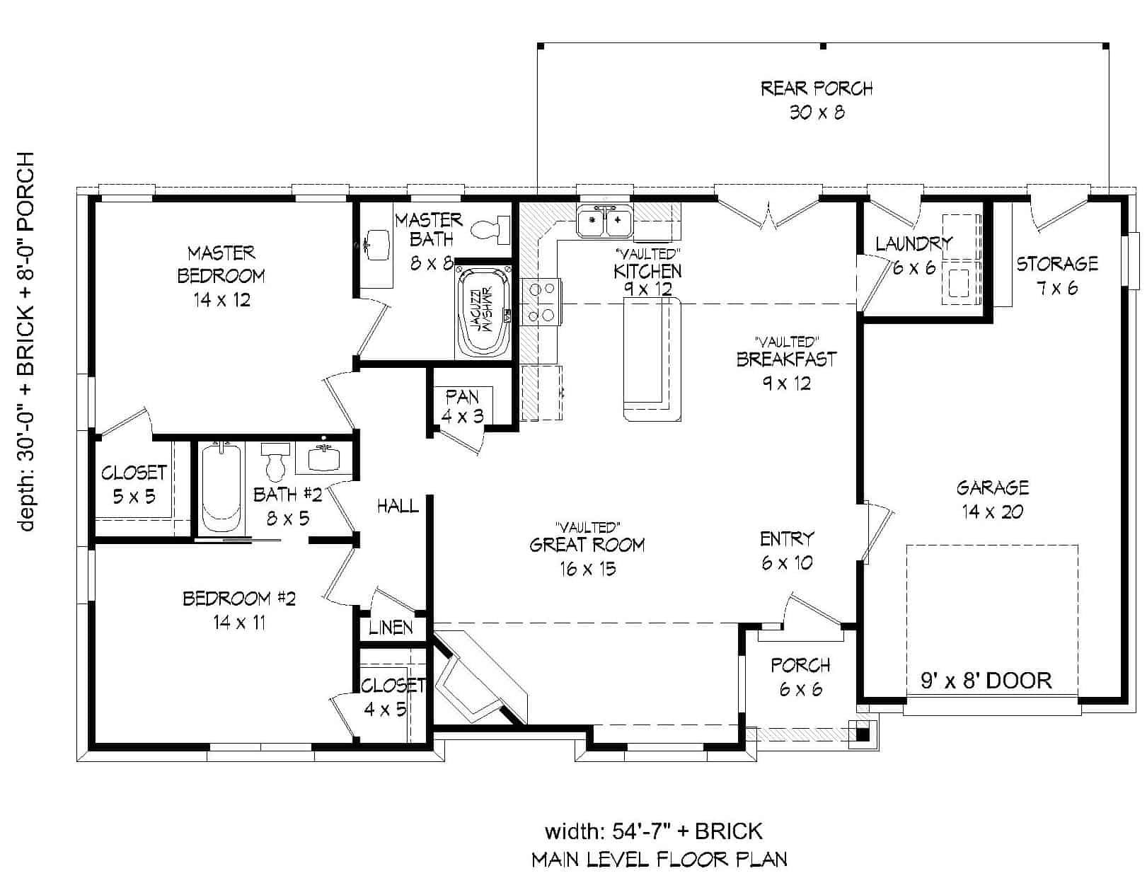Floor Plan Main Level