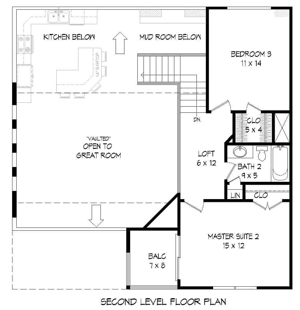 Floor Plan Upper Level