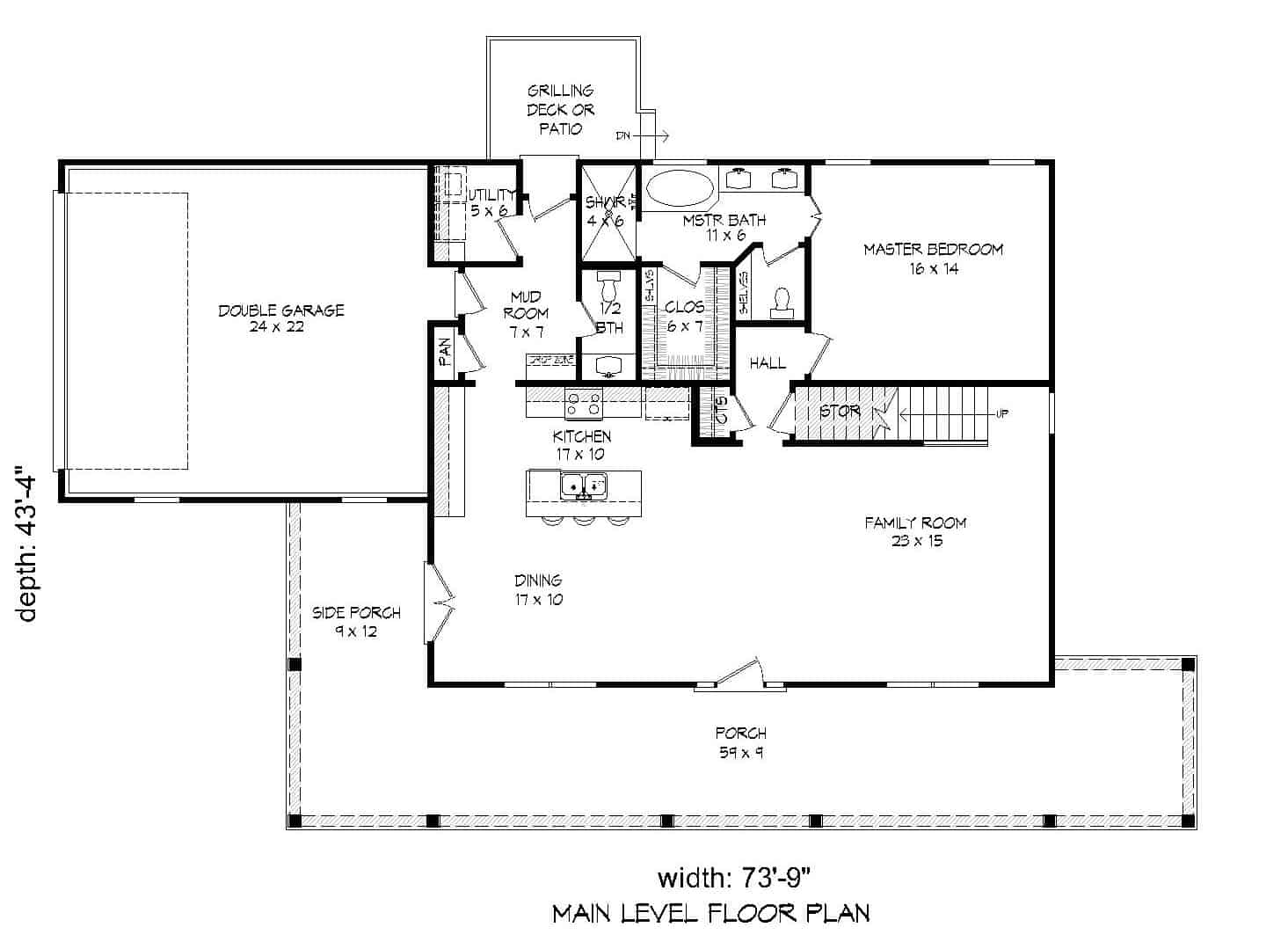 Floor Plan Main Level