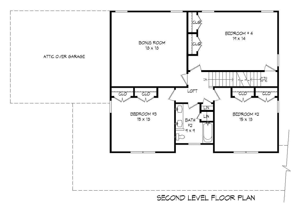 Floor Plan Upper Level