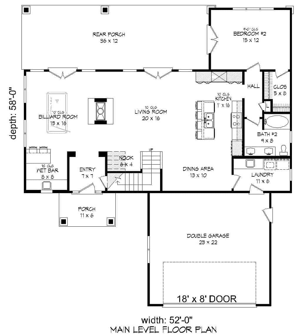 Floor Plan Main Level