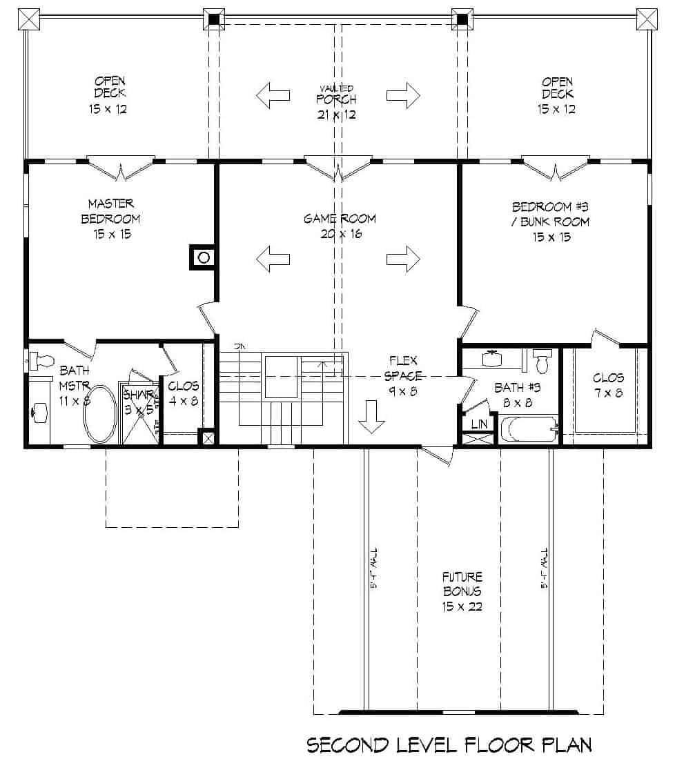 Floor Plan Upper Level