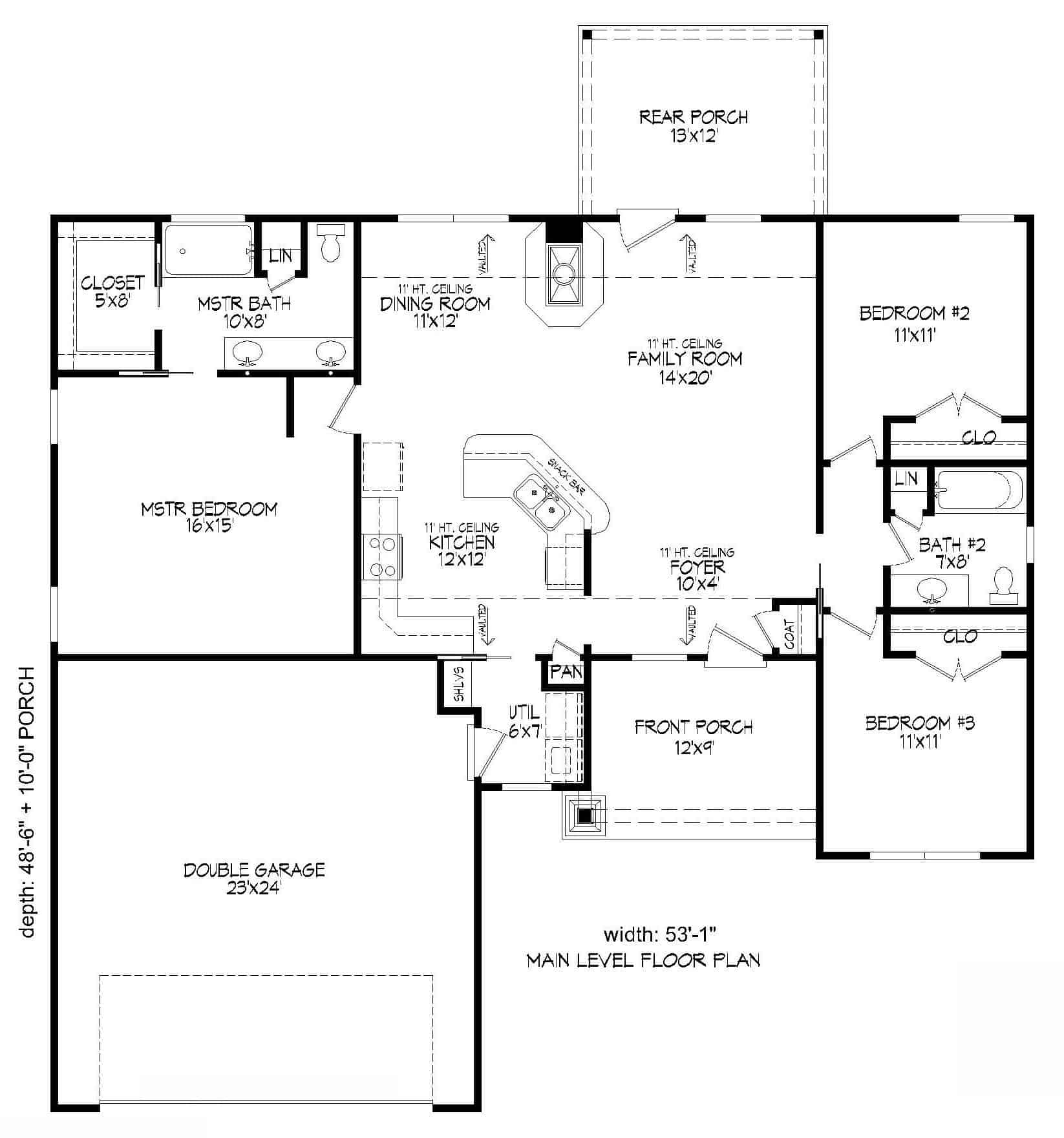 Floor Plan Main Level