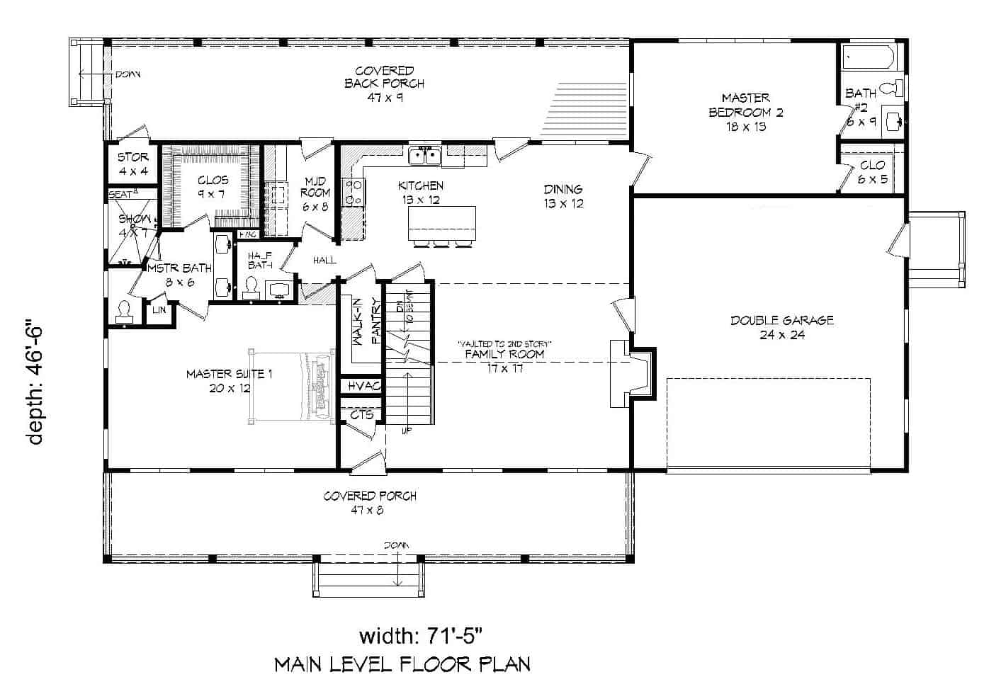 Floor Plan Main Level