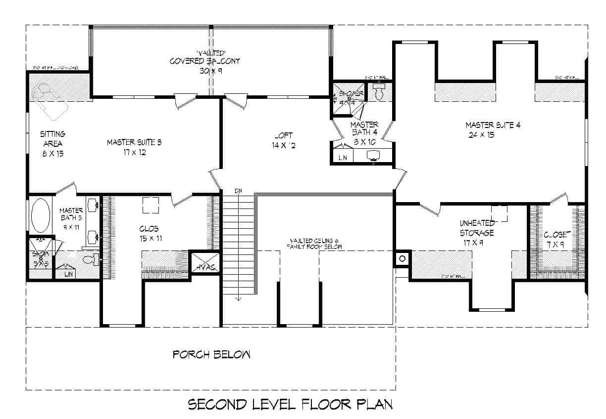 Floor Plan Upper Level