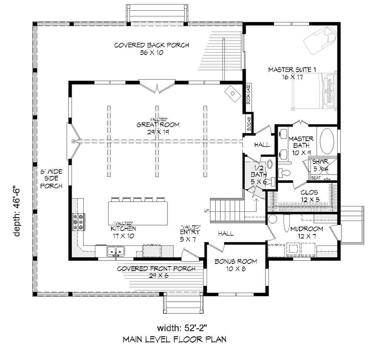Floor Plan Main Level