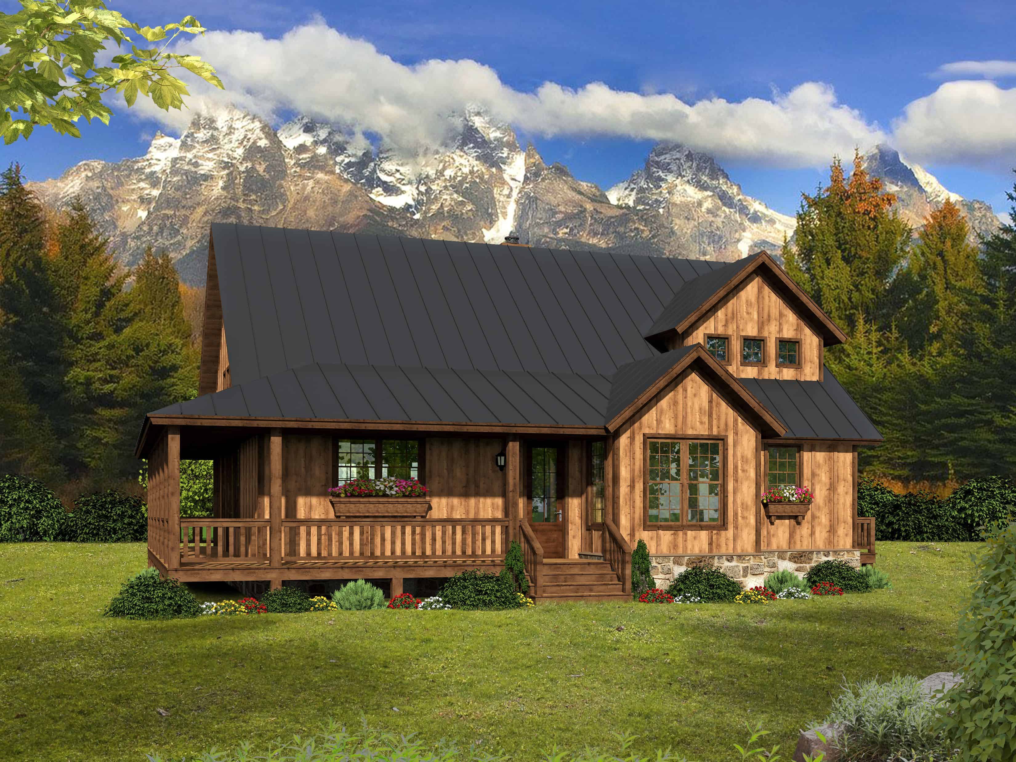 3-Bedroom, 2200 Sq Ft Country Home - Plan #196-1140 - Main Exterior