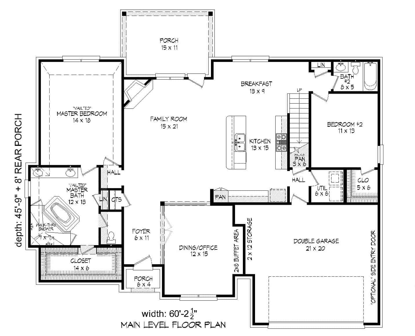 Floor Plan Main Level