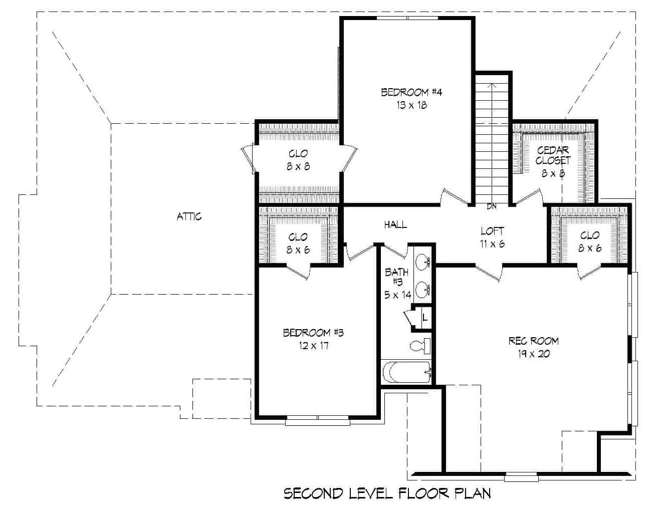 Floor Plan Upper Level