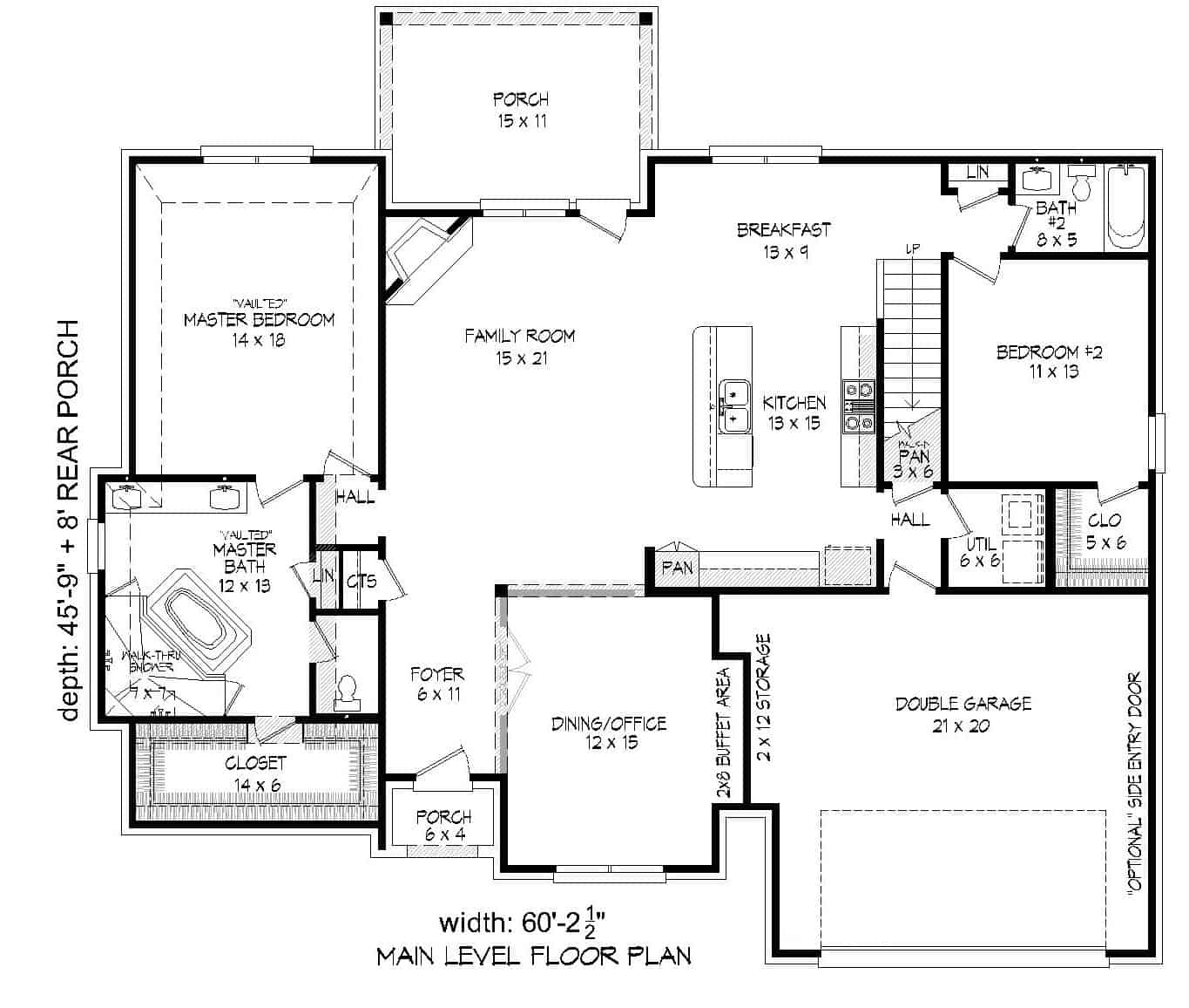Floor Plan Main Level