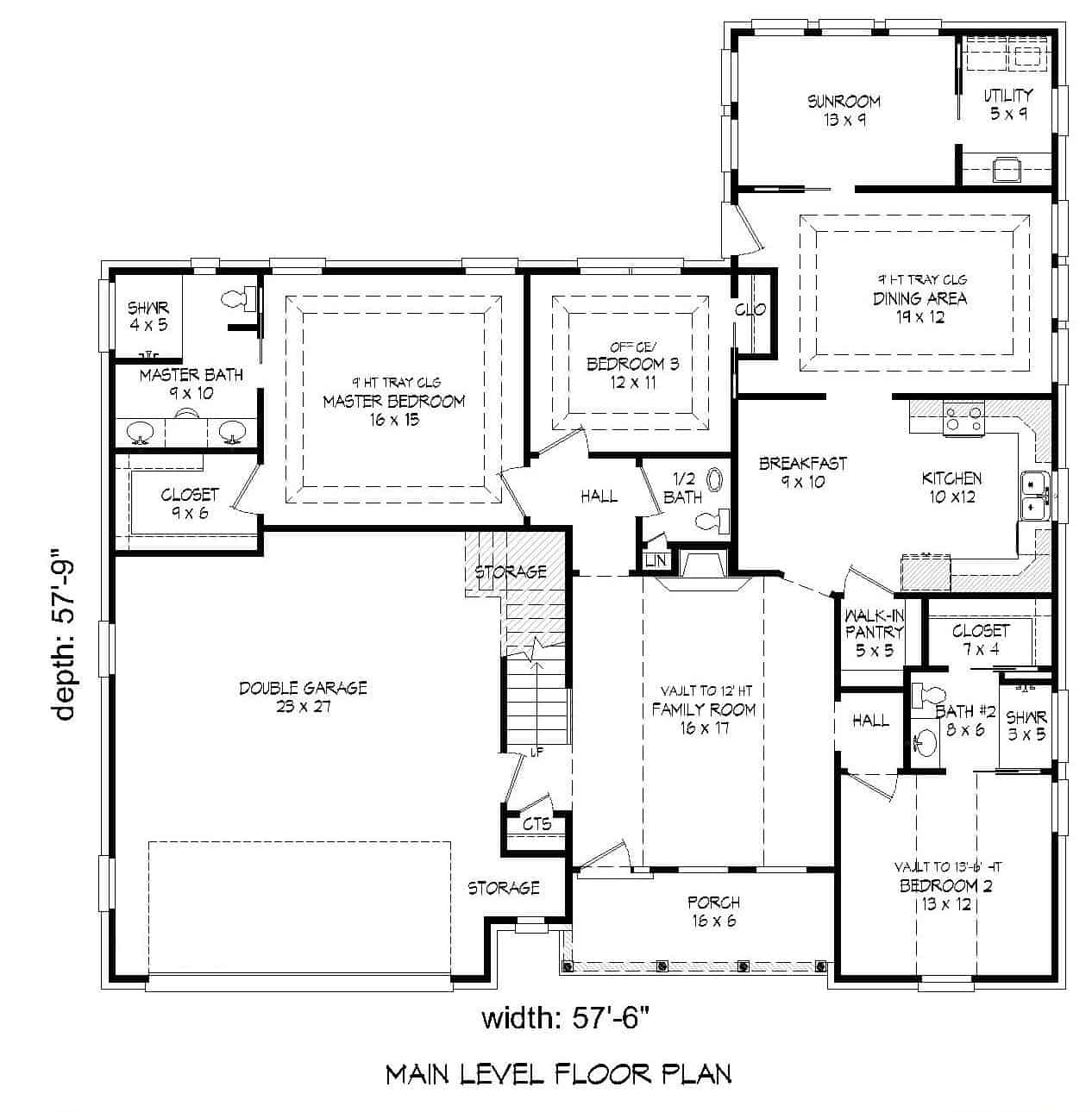 Floor Plan Main Level